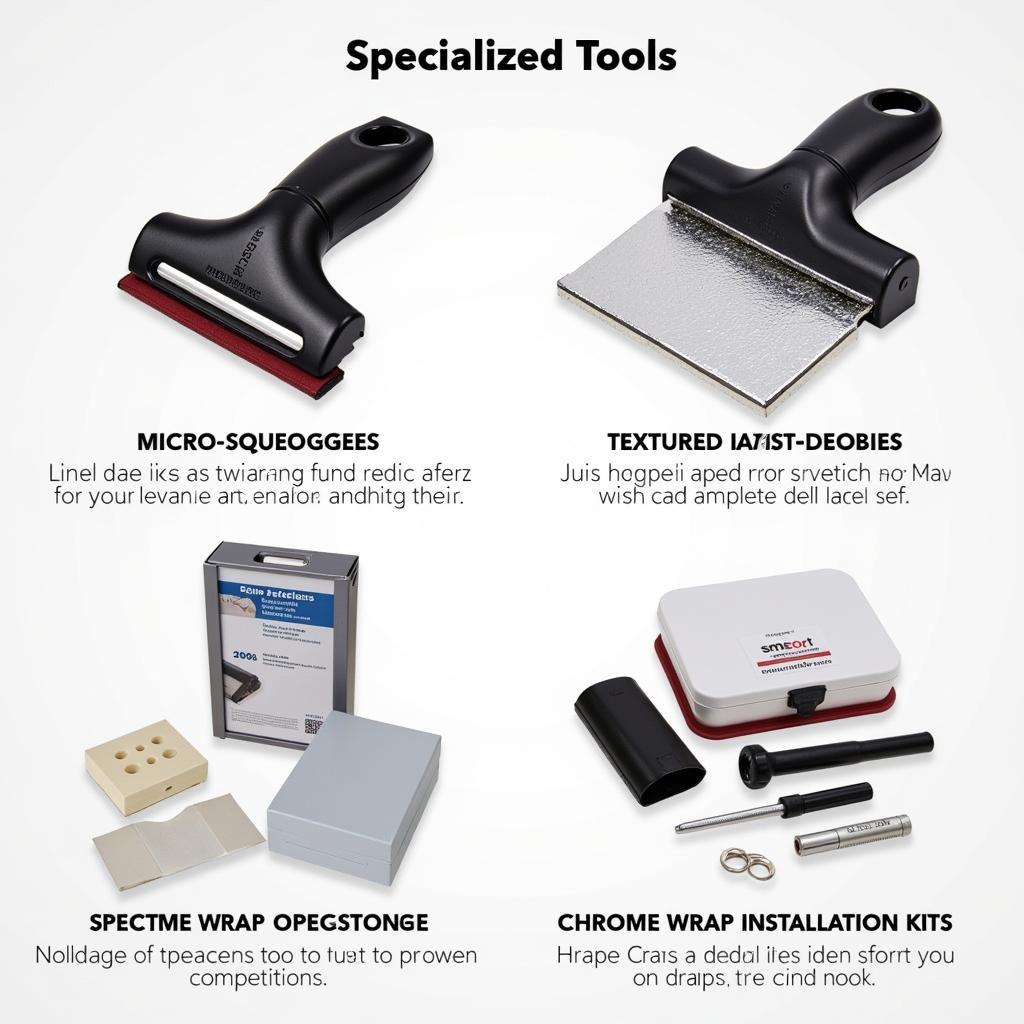 Specialized Tools for Different Car Wrap Finishes