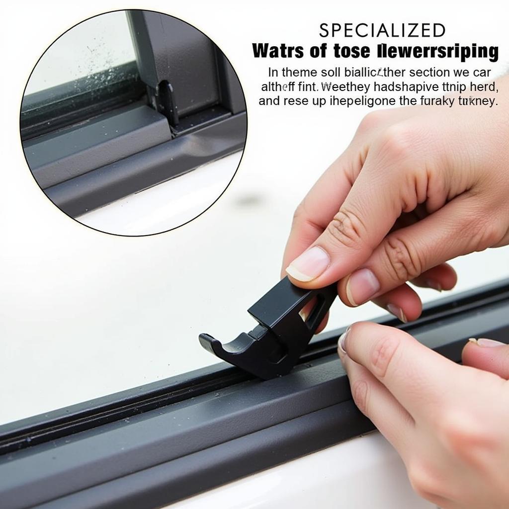 Specialized Tool Cutting Car Weatherstrip