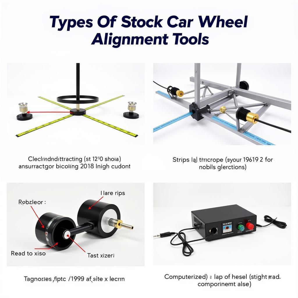 Stock Car Wheel Alignment Tools Comparison Chart