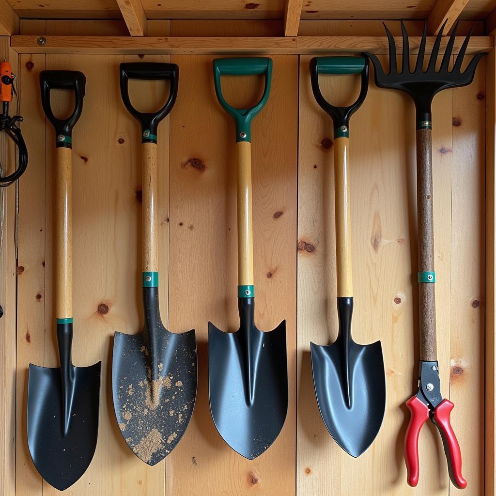 Storing Garden Tools for Winter