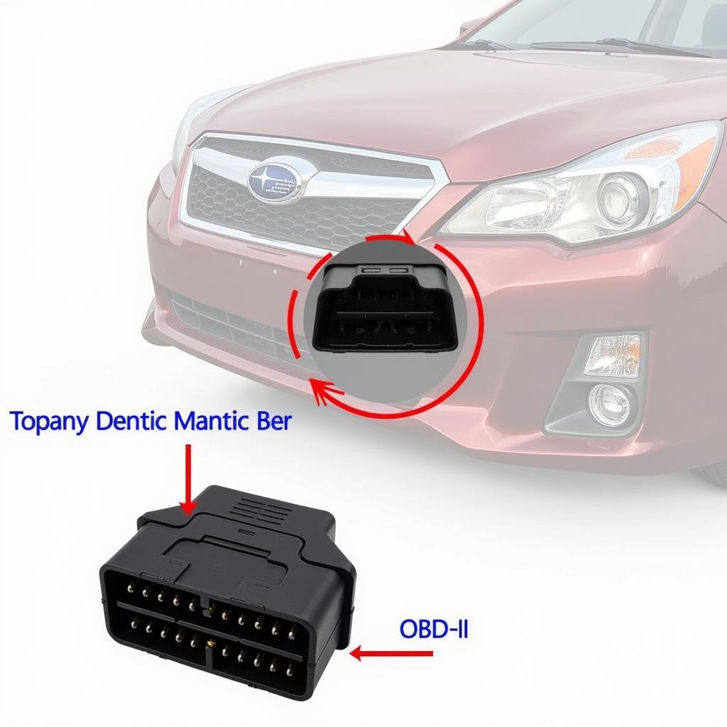 Locating the Subaru Diagnostic Port