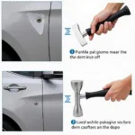 Taking Dent Out: Glue Pulling Method