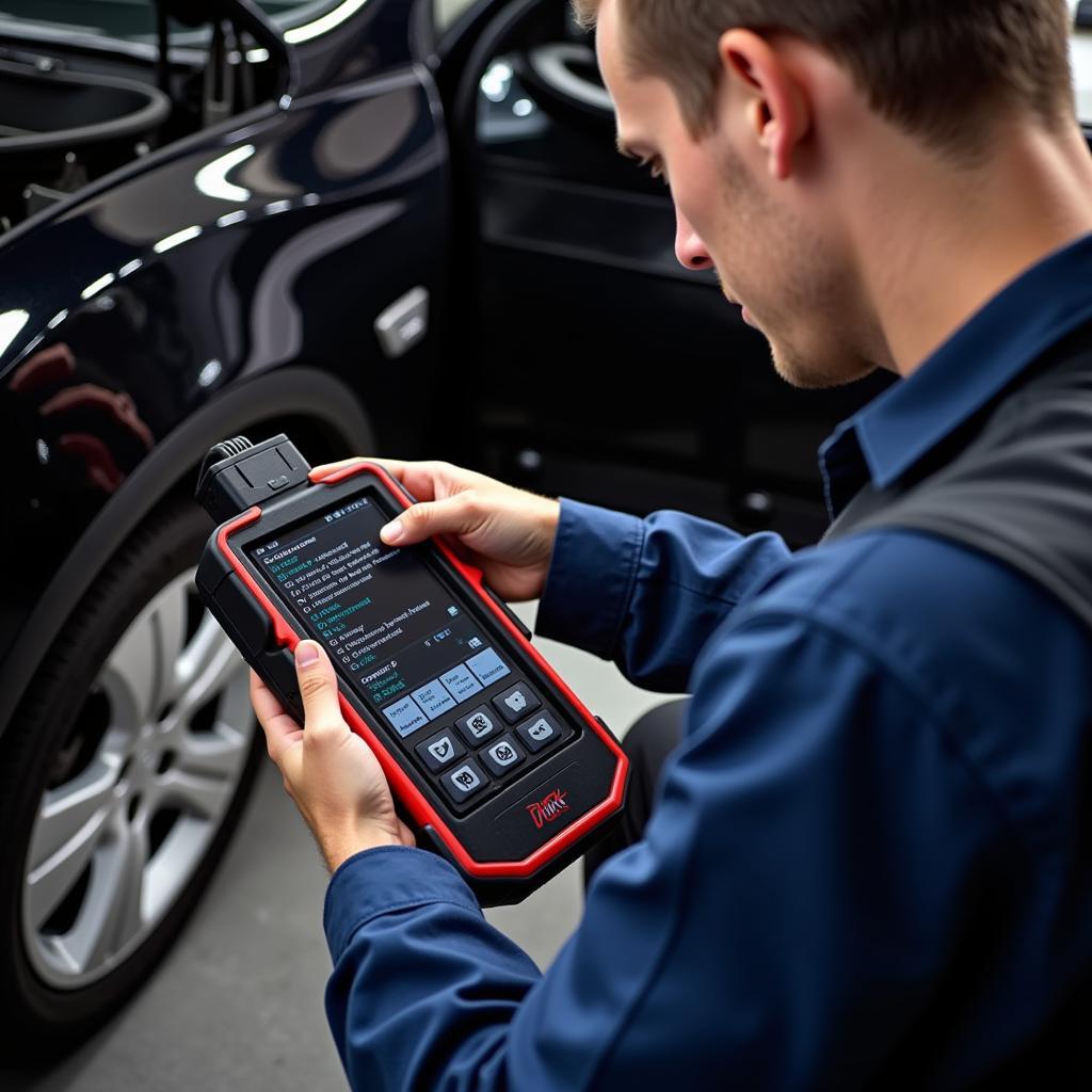 Using a Think Car Scan Tool for Diagnostics