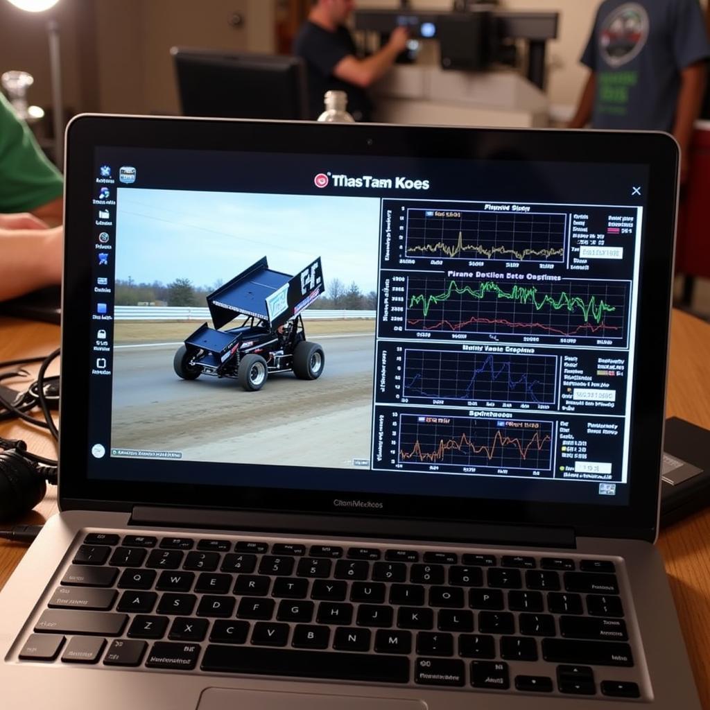 Thomas Tools Outlaw Sprint Car Data Logger Analysis