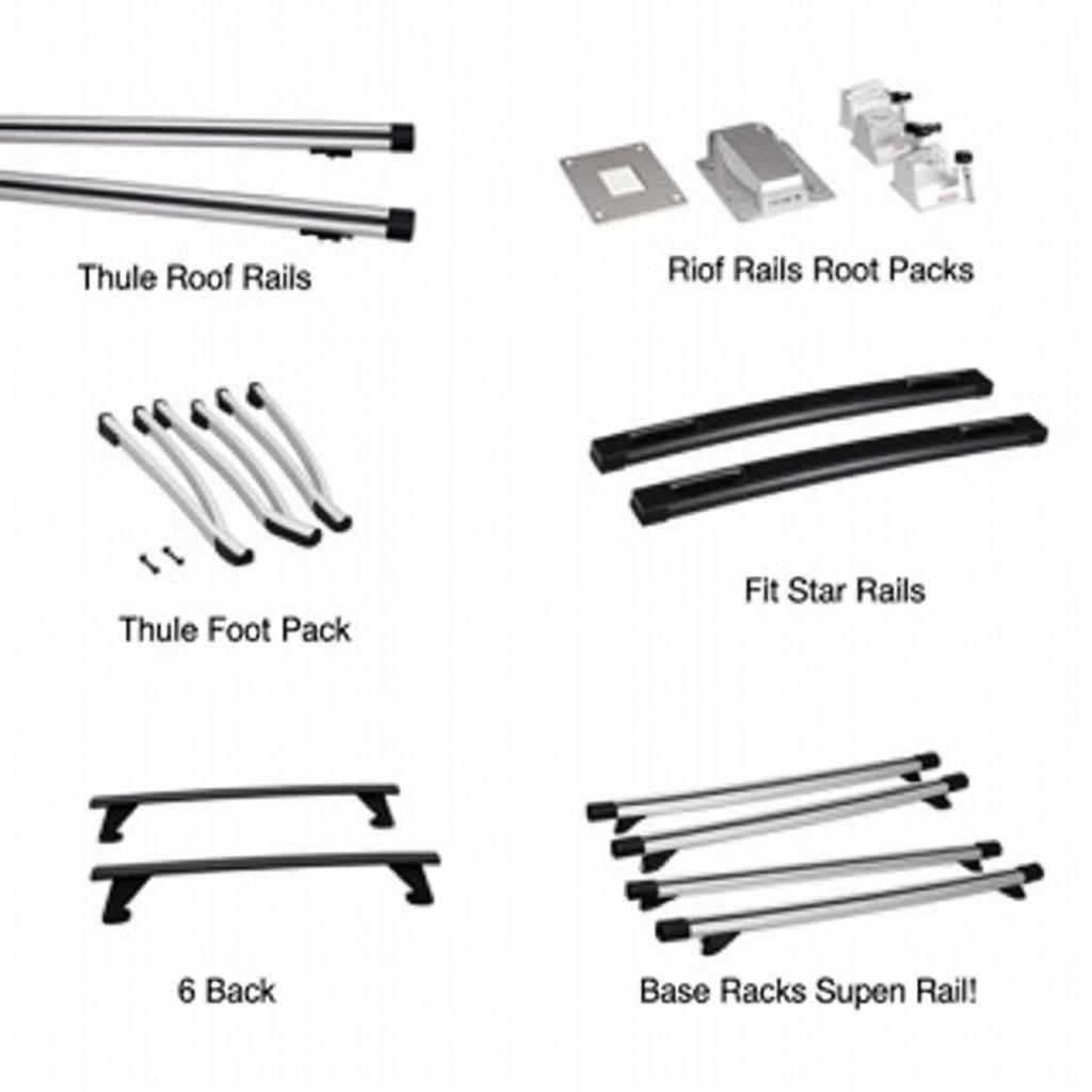 Thule Roof Rack Components