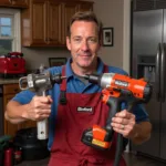 Tim Allen with Binford Tools on Home Improvement