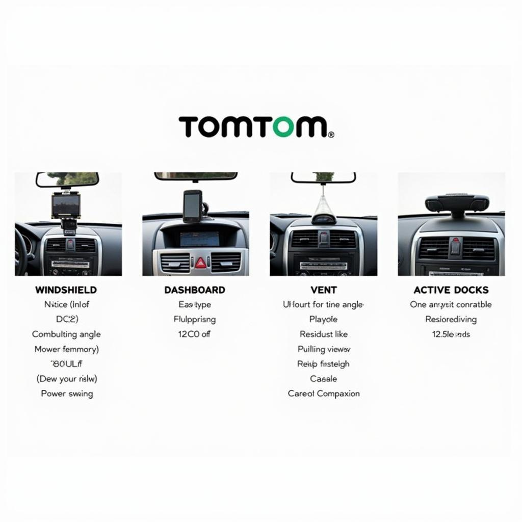 Various Types of TomTom Car Kit Tools