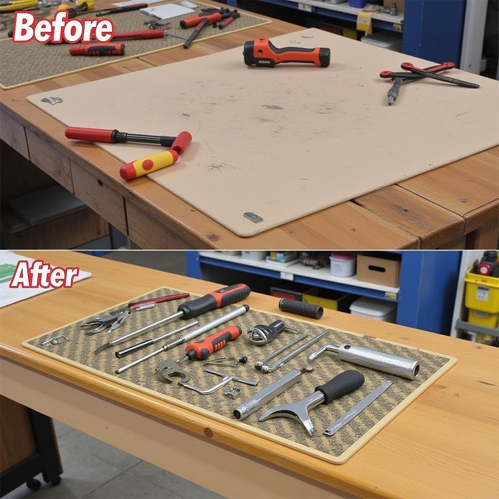 Benefits of Using a Tool Care and Maintenance Mat: Tool Protection, Work Surface Protection, and Improved Safety