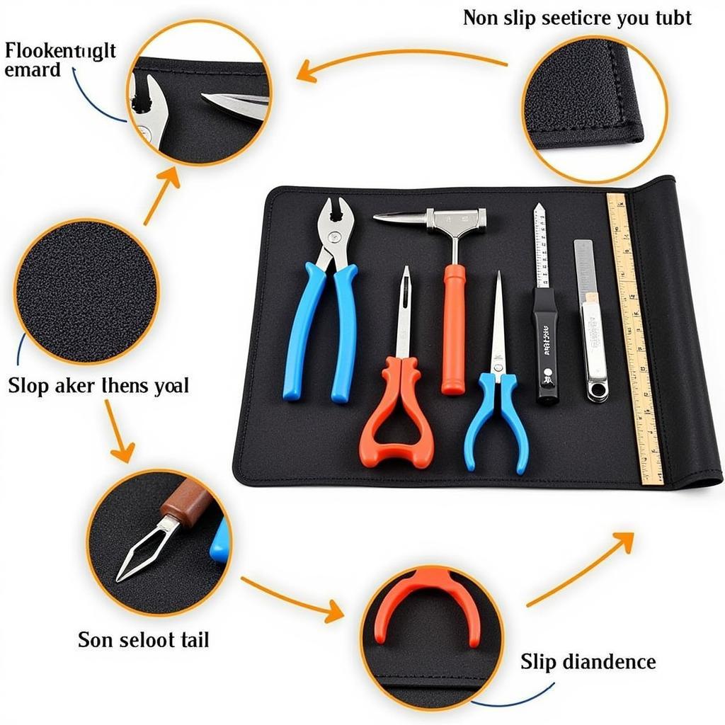 Key Features of a Tool Care and Maintenance Mat: Size, Thickness, and Non-Slip Properties