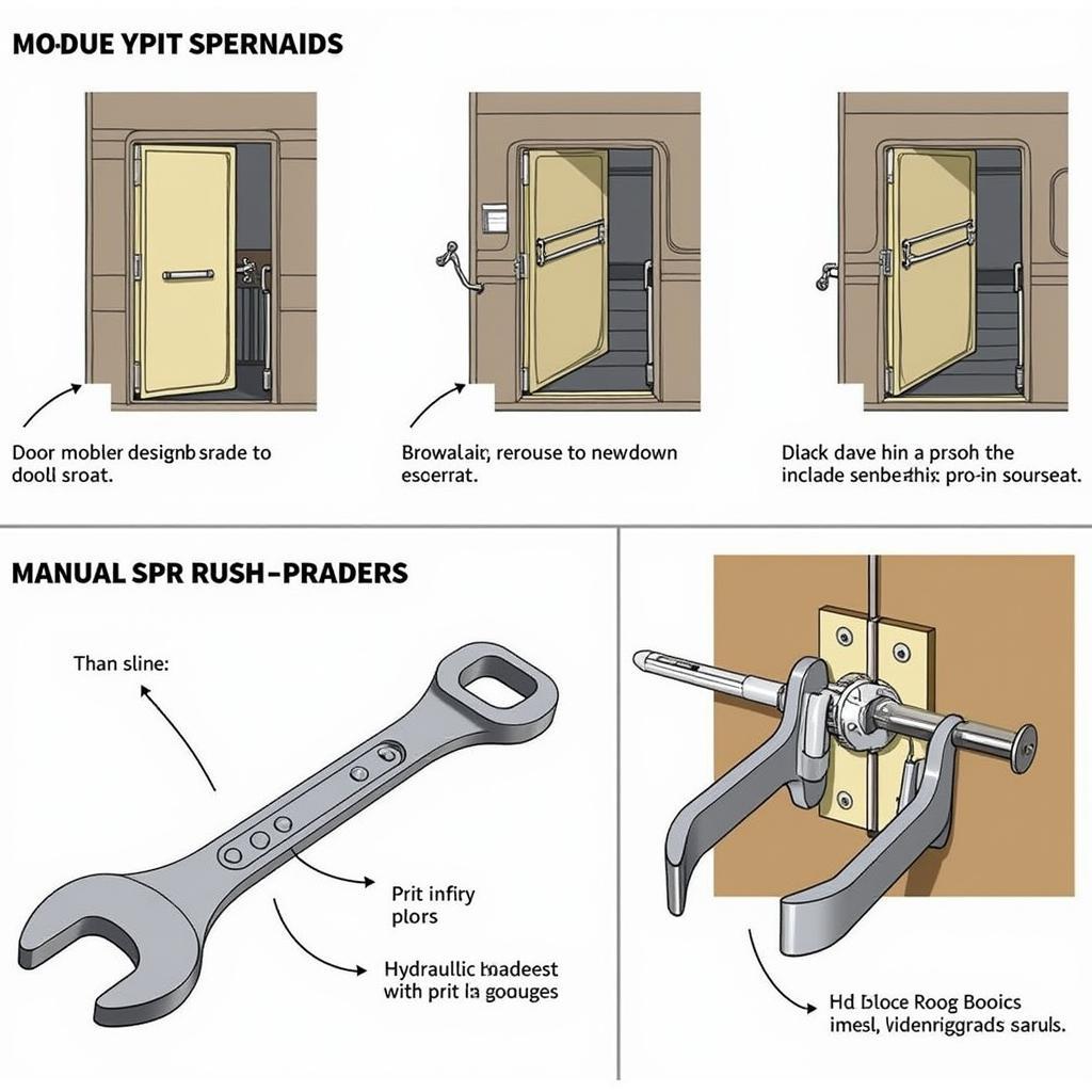 Essential Tools for Opening Train Car Doors: Keys, Wrenches, Pry Bars, and Spreaders