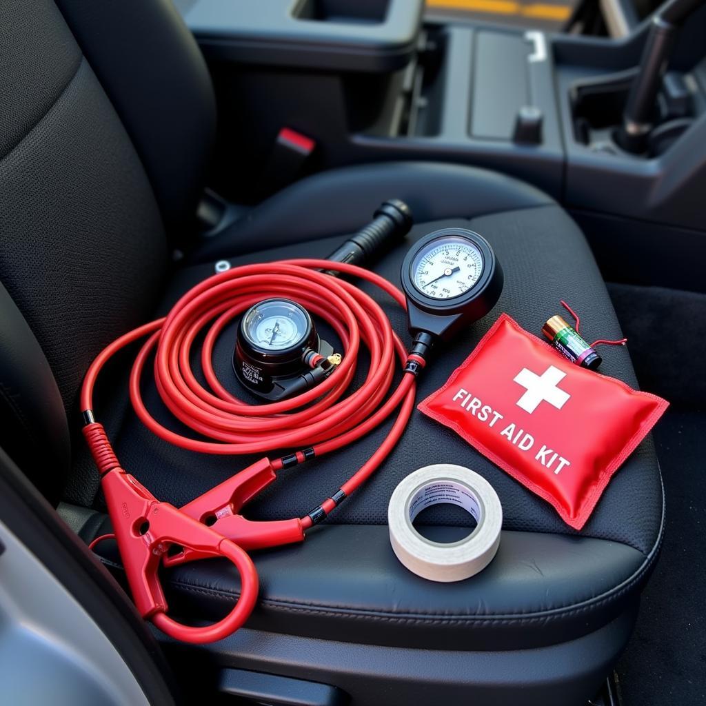 Safety and Emergency Items for a Top Car Tool Kit