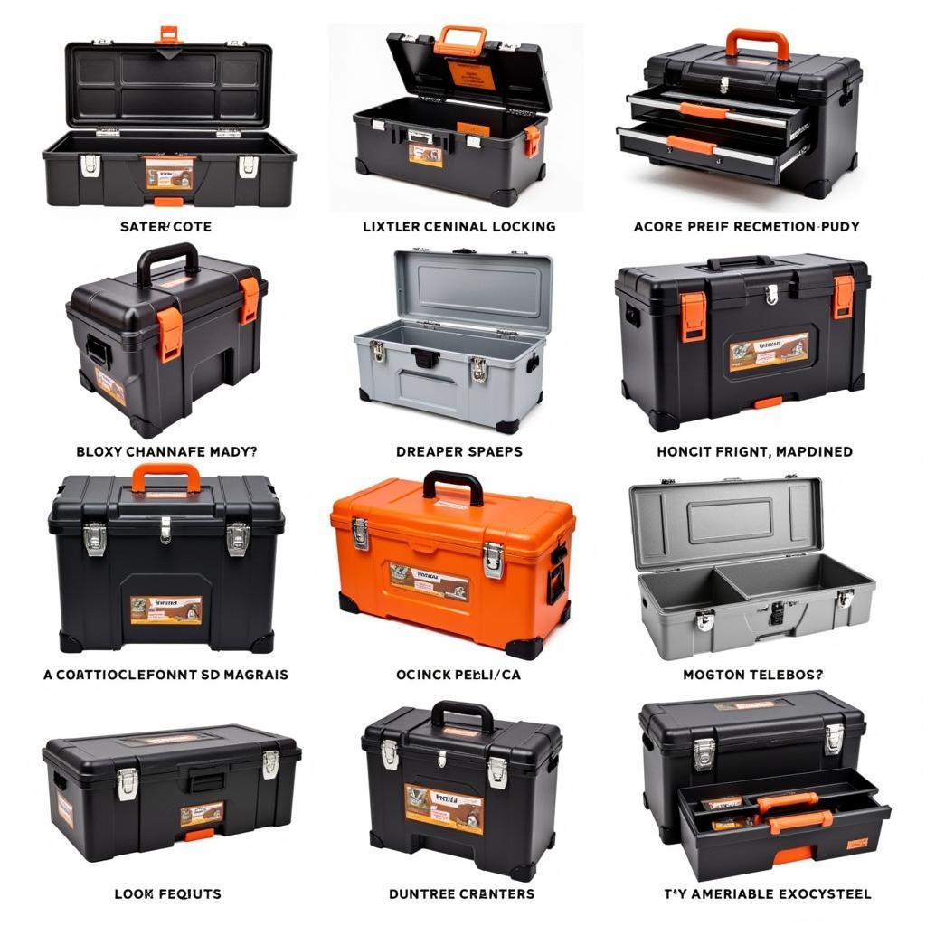 Top Car Toolbox Manufacturers Displaying Various Toolboxes and Their Features