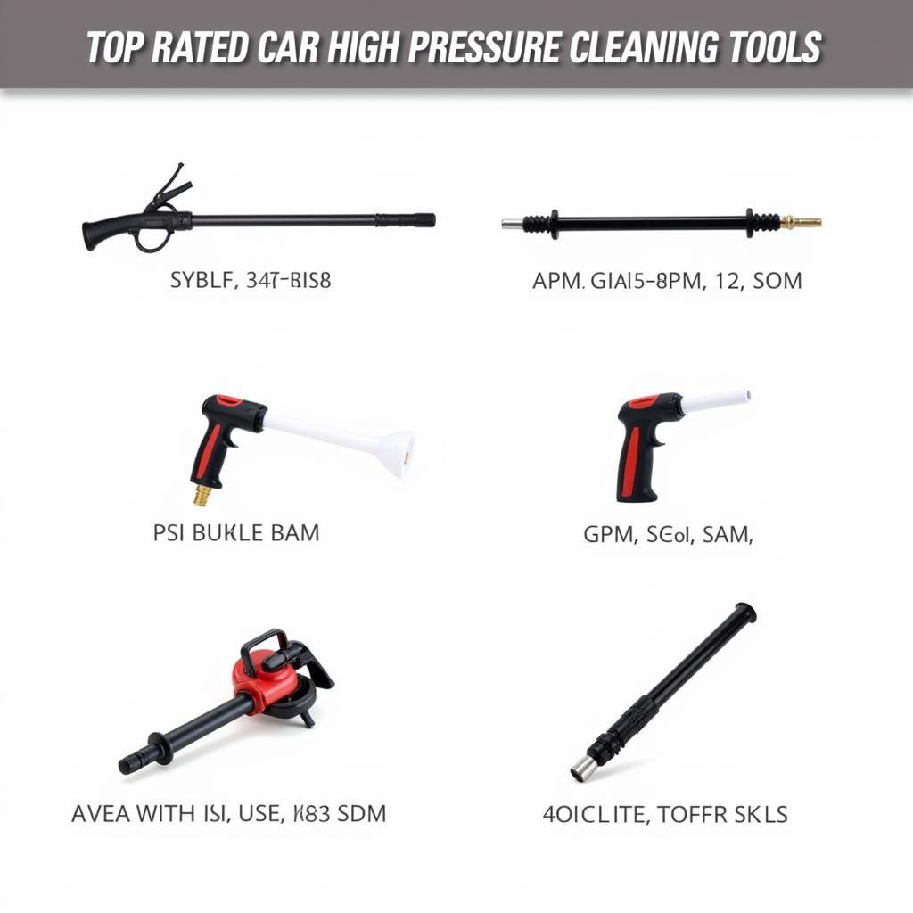 Top-Rated Car High Pressure Cleaning Tools