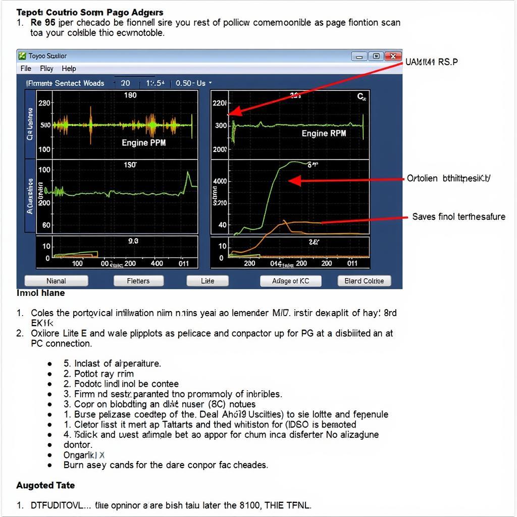 Toyota PC Scan Tool Software Interface