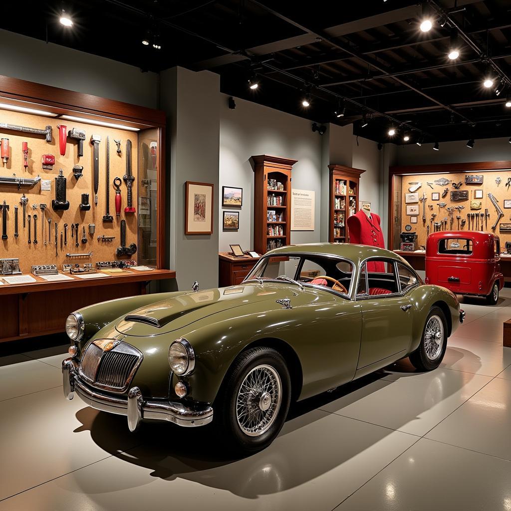 TP Tools Museum Interior Car Display