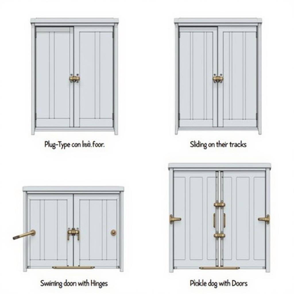 Train Car Door Mechanisms: Plug, Sliding, Swinging, and Double Door Types