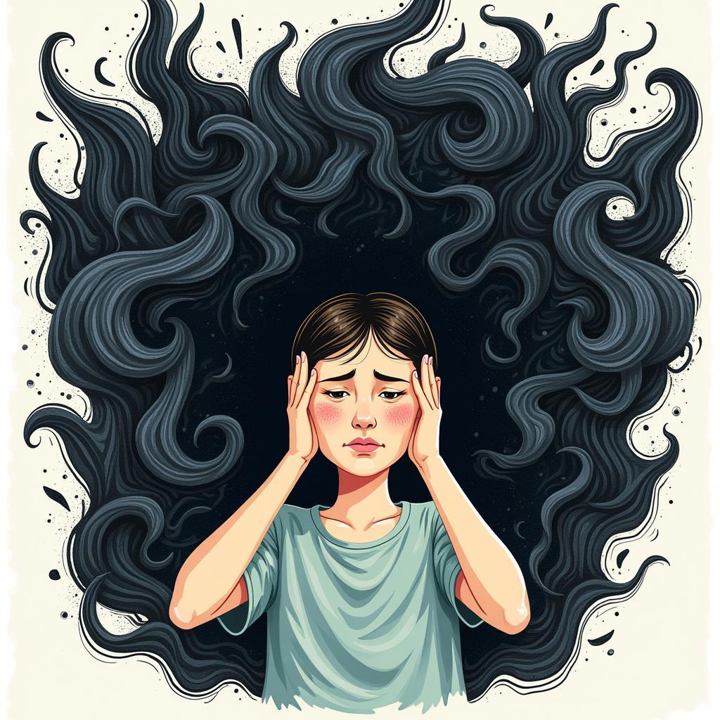 Illustration of Trauma's Effects on the Mind and Body