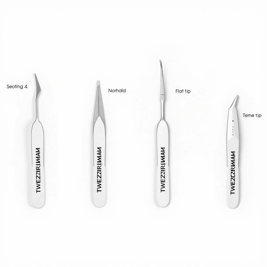 Variety of Tweezerman No-Slip Tools