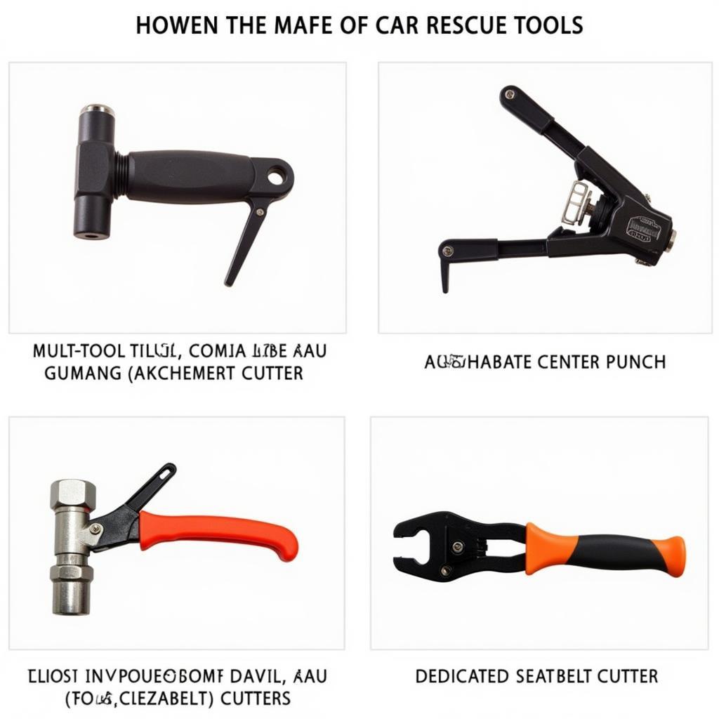 Different Types of Car Rescue Tools