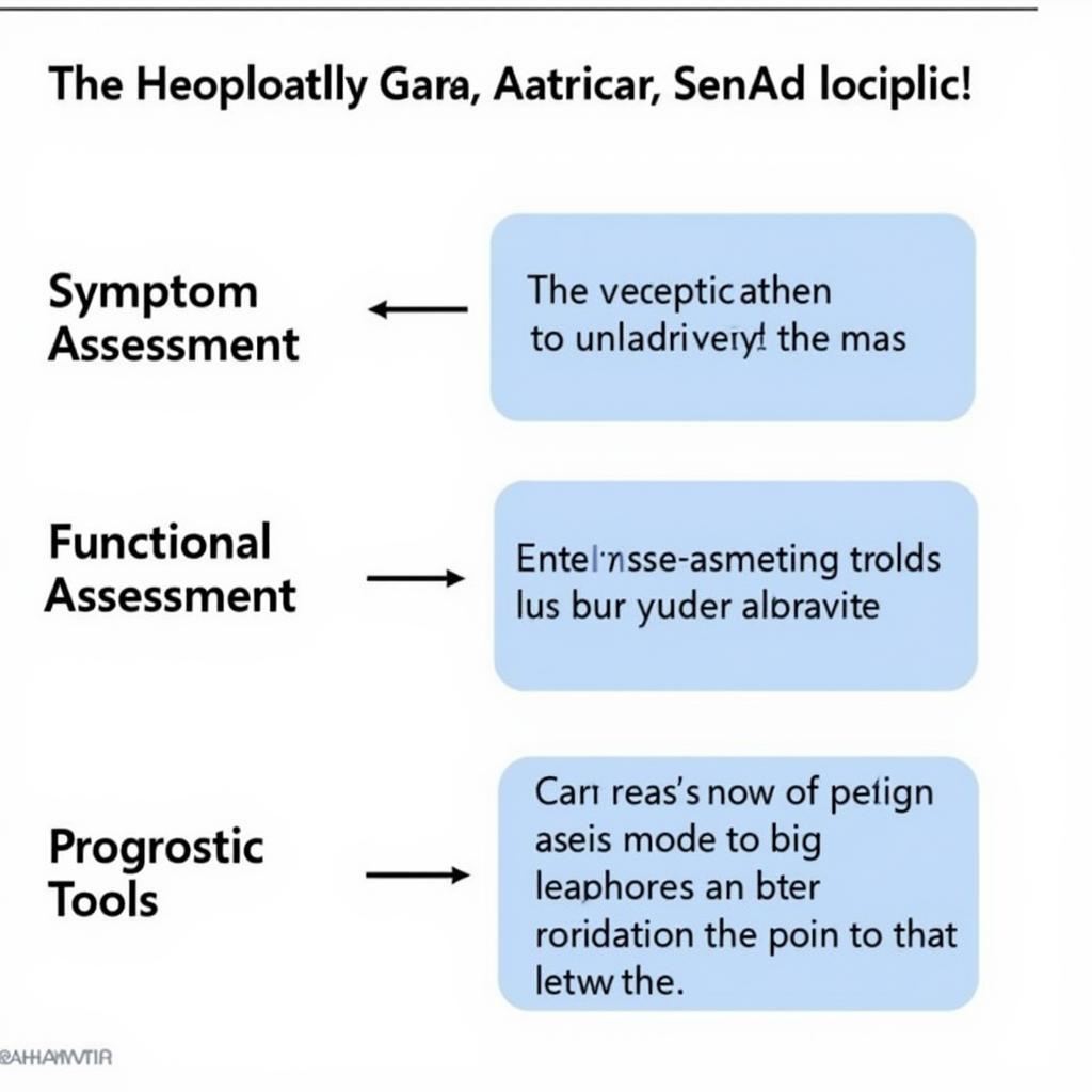 Types of Palliative Care Indicator Tools Chart