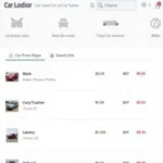 Used Car Price Comparison Tool Dashboard