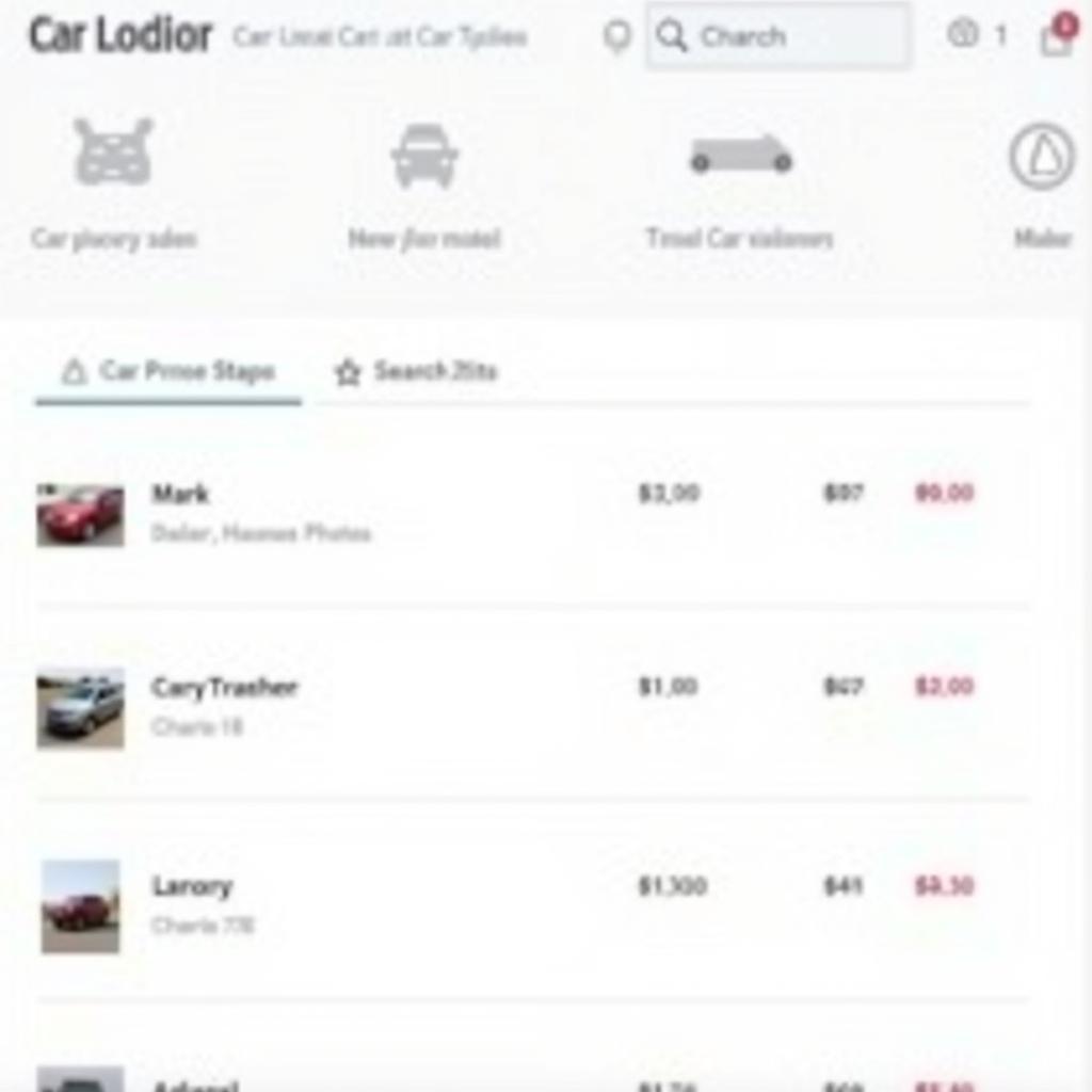 Used Car Price Comparison Tool Dashboard