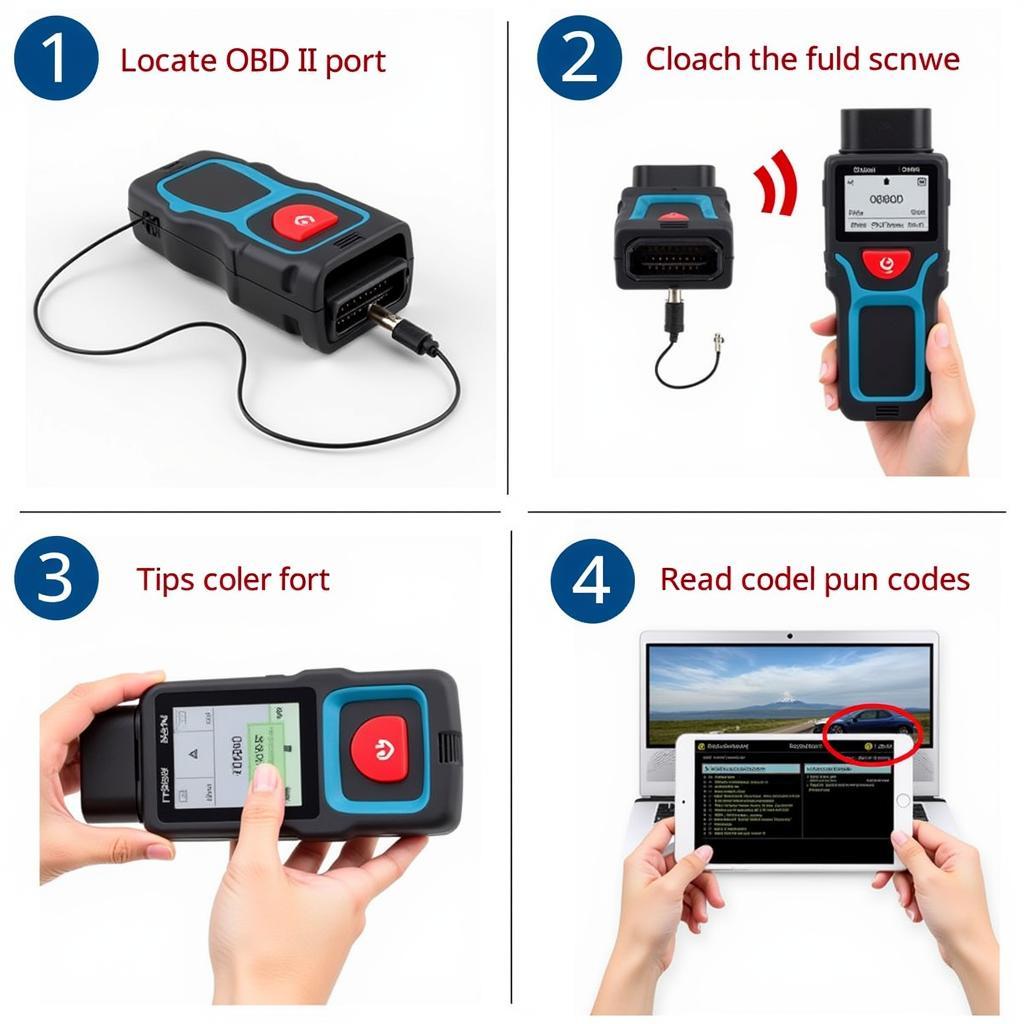 Using a Car Scan Tool Steps