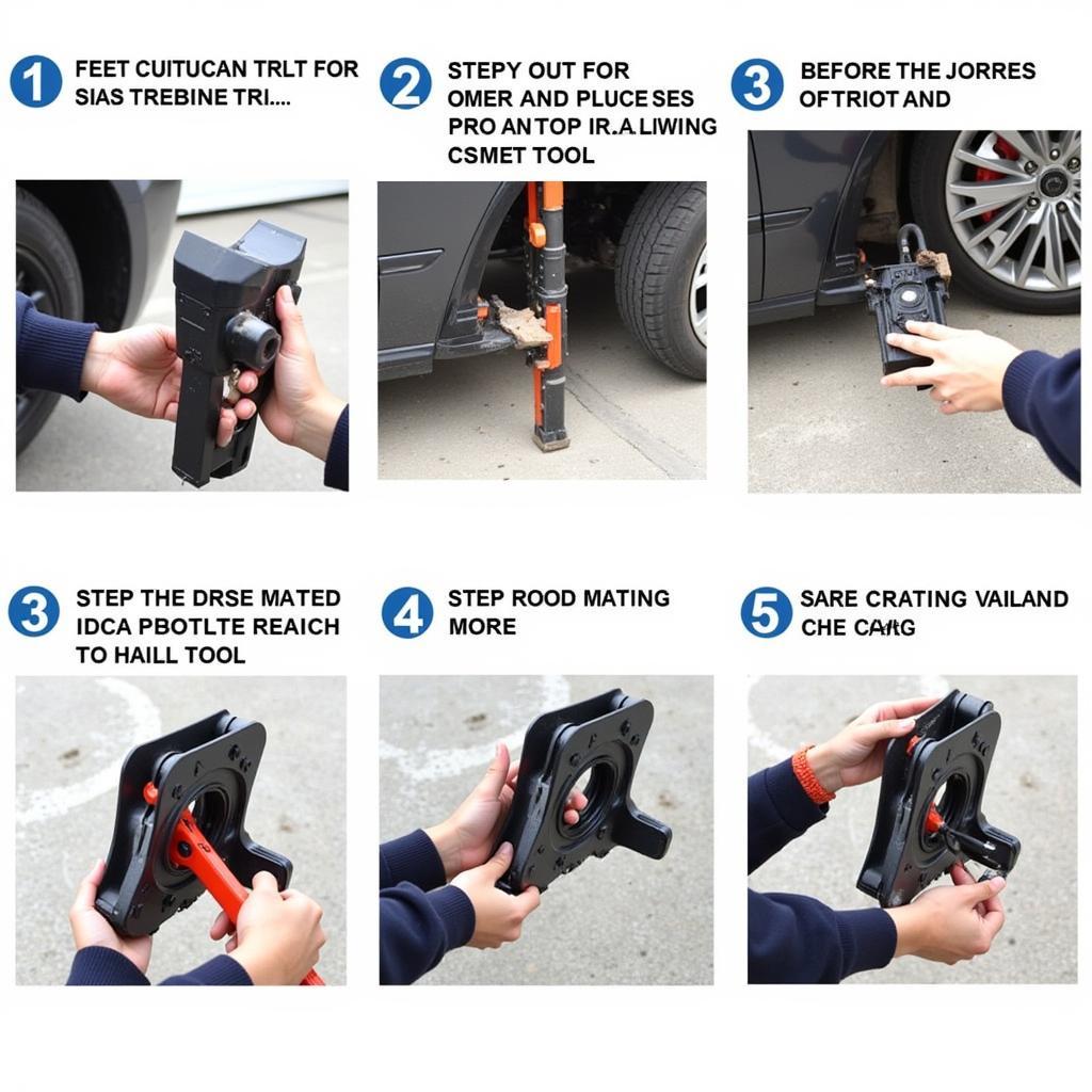 Steps to Use a Car Ball Joint Removal Tool Correctly