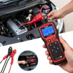 Using a Car Battery Diagnostic Tool: Connecting to Battery Terminals and Interpreting Results