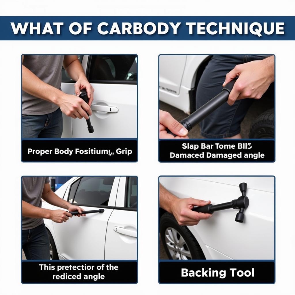 Proper Technique for Using a Car Body Slap Bar