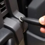 Using a Car Fastener Clip Removal Tool