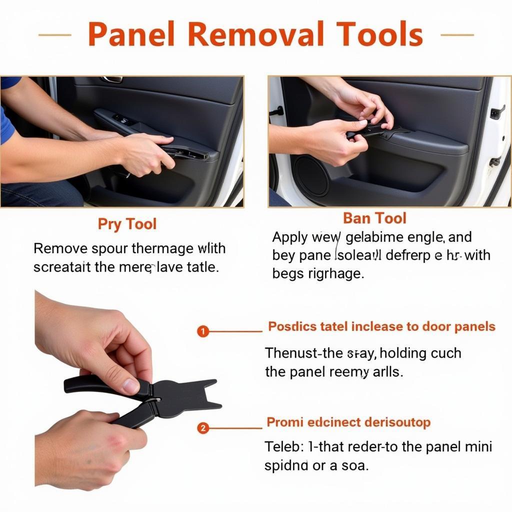 Proper Technique for Using Car Panel Removal Tools