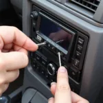 Using Car Stereo Removal Keys on a Car Stereo