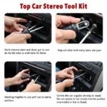 Using a Car Stereo Tool Kit for Installation