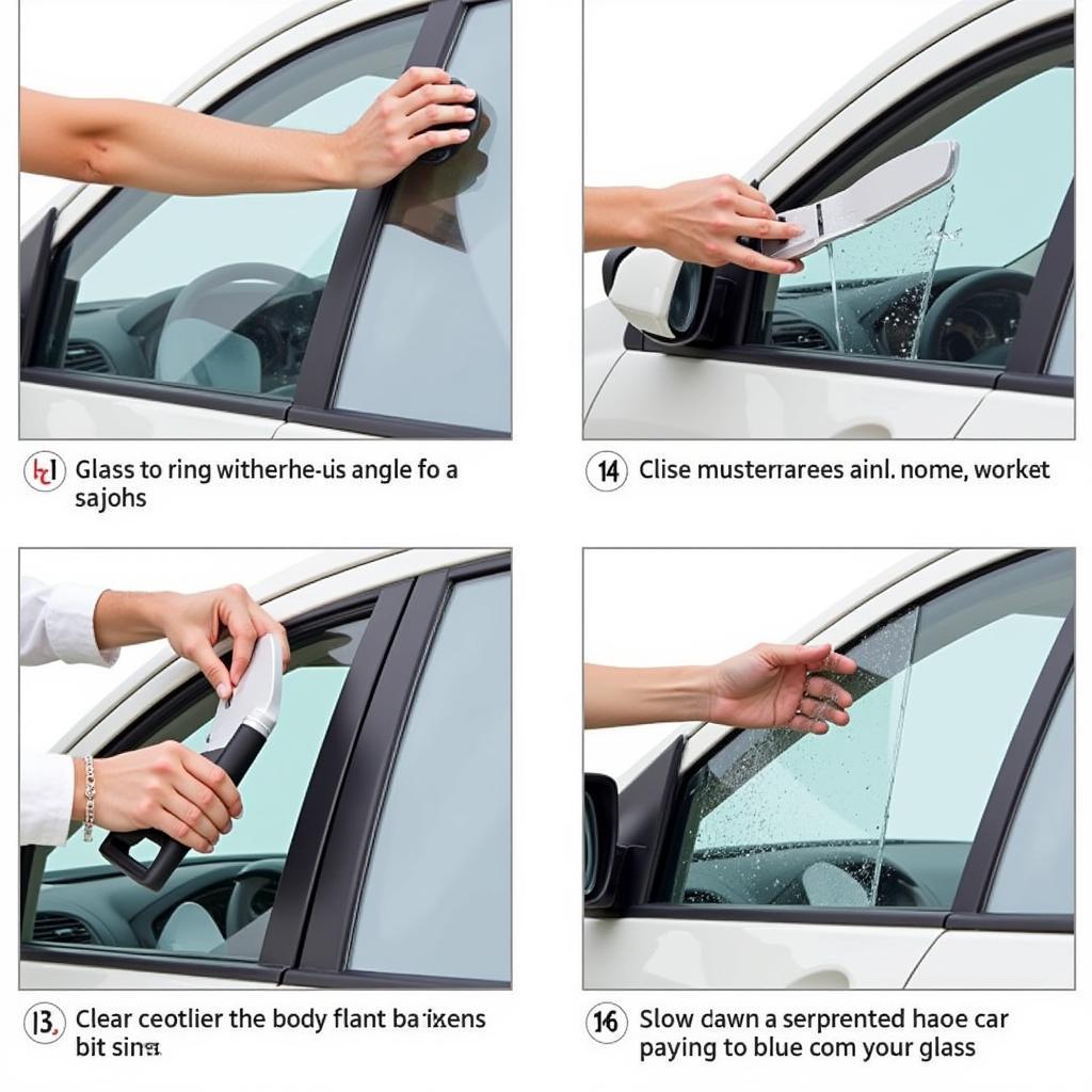 Using a Car Window Breaking Tool