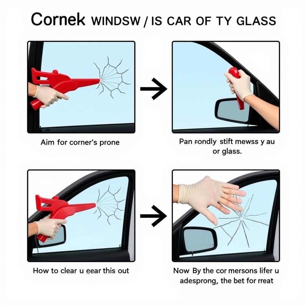 Using a Car Window Breaking Tool Safely