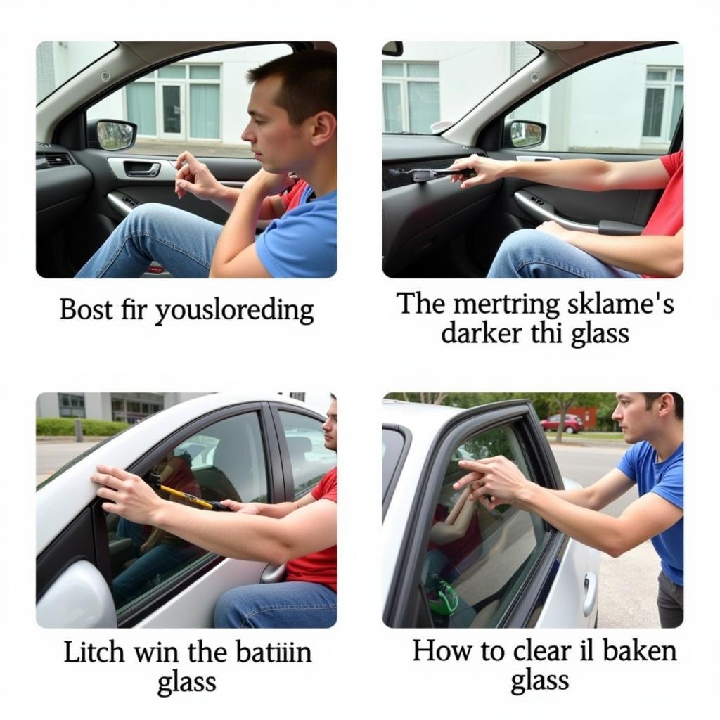 Correctly Using a Car Window Hammer Tool