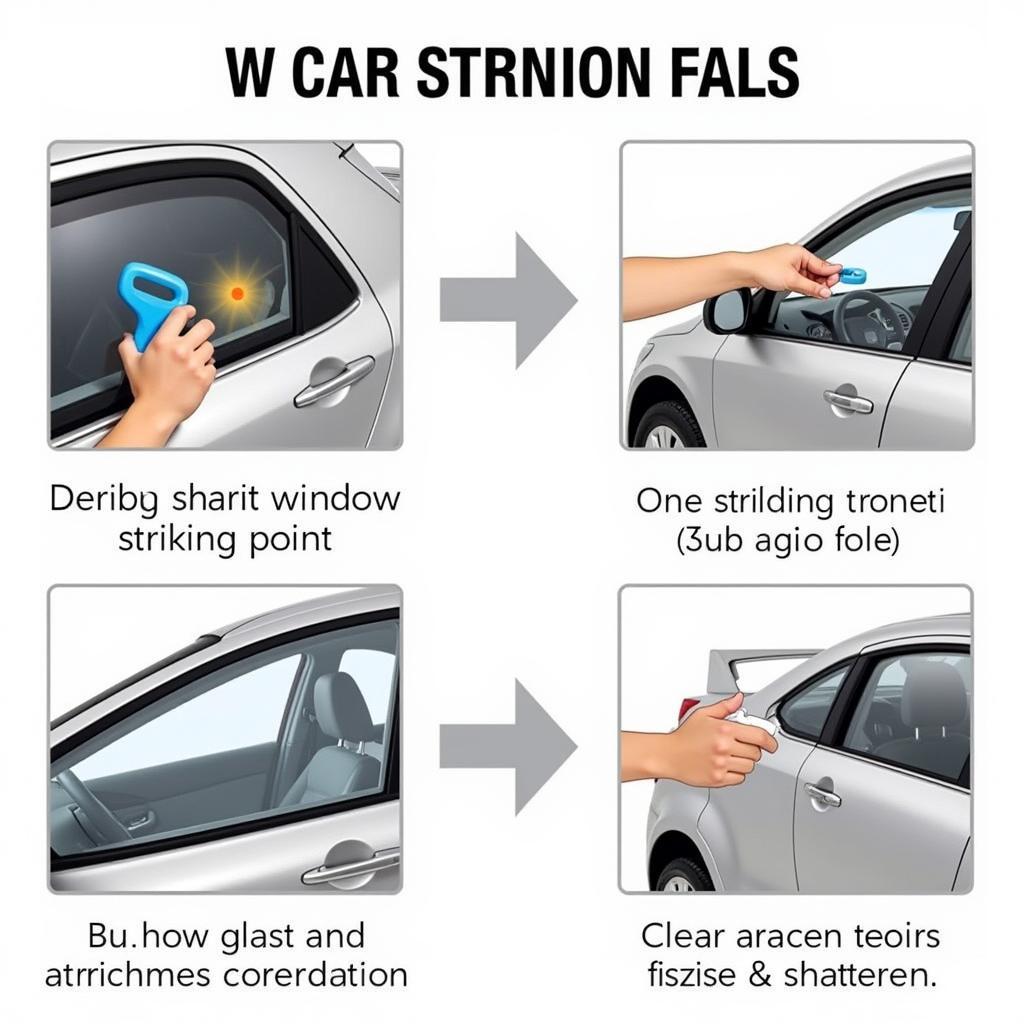 How to Correctly Use a Car Window Punch Tool