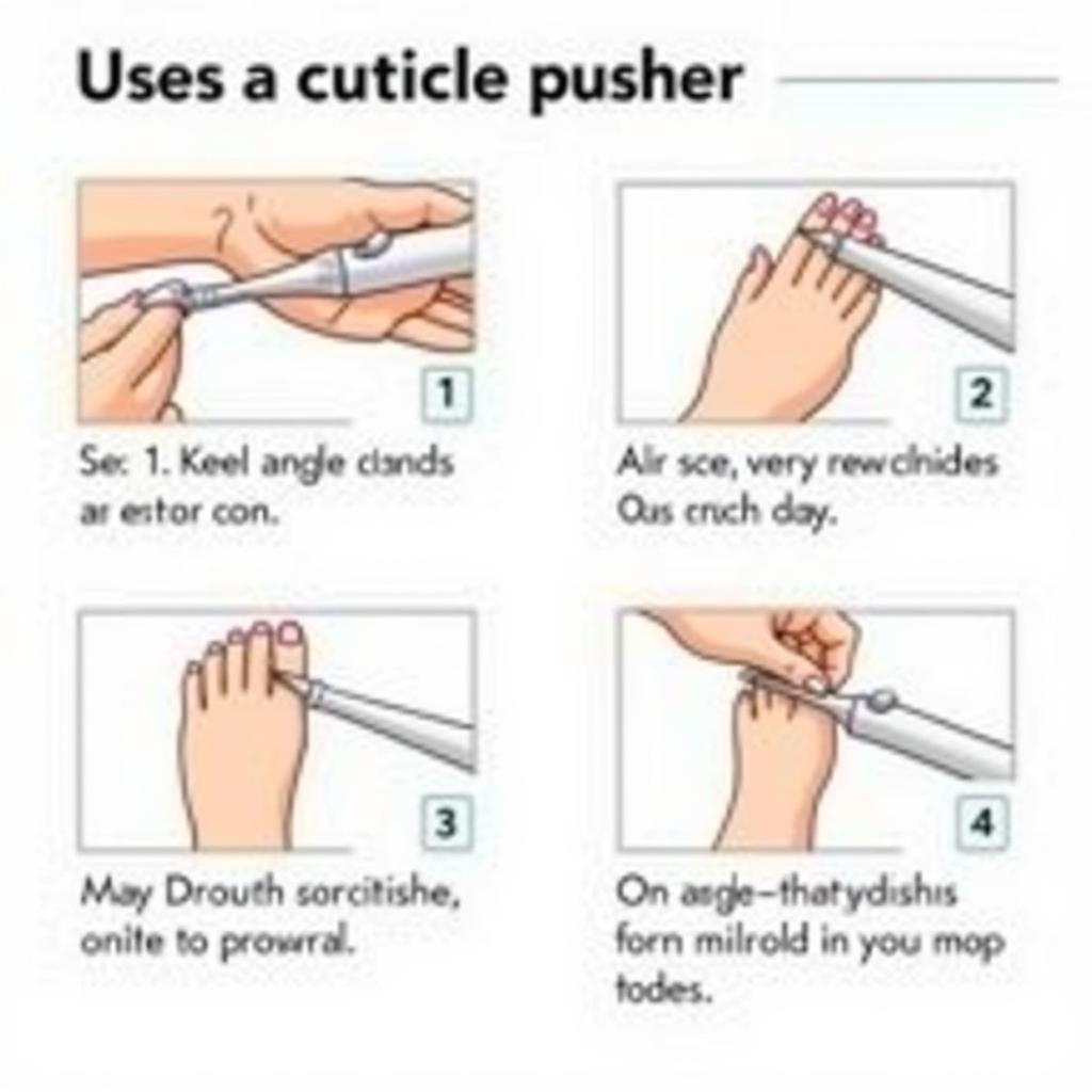 Correctly Using a Cuticle Pusher