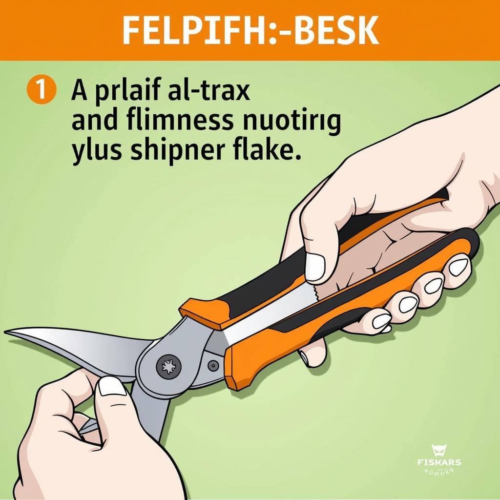 Using the Fiskars Sharpener on Pruning Shears: A Step-by-Step Guide