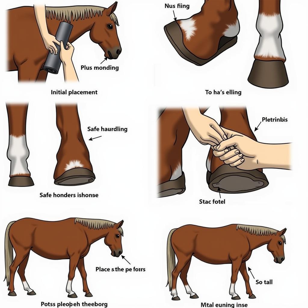 Correct Technique for Using a Hoof Rasp on a Horse