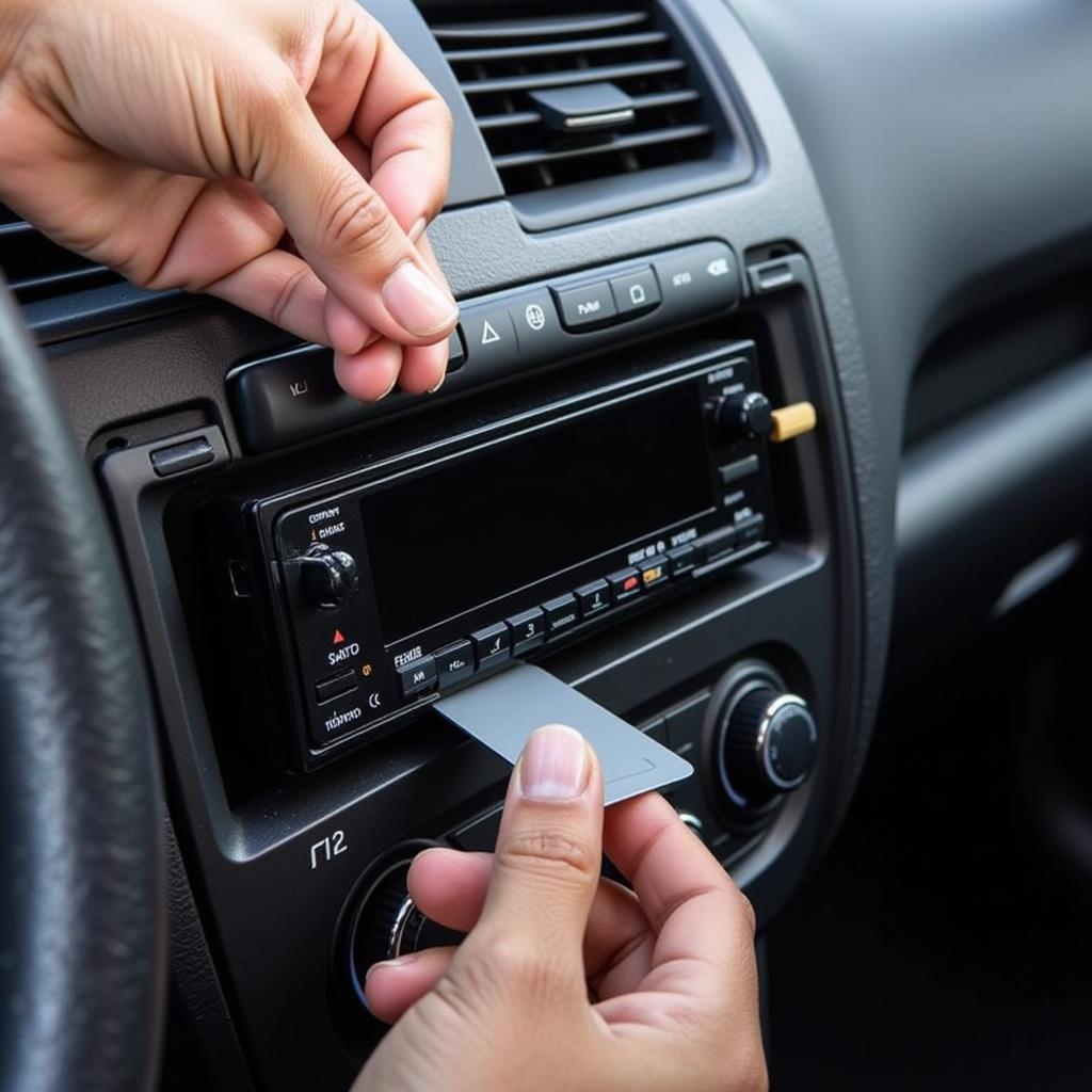 Using Household Items to Remove Car Stereo