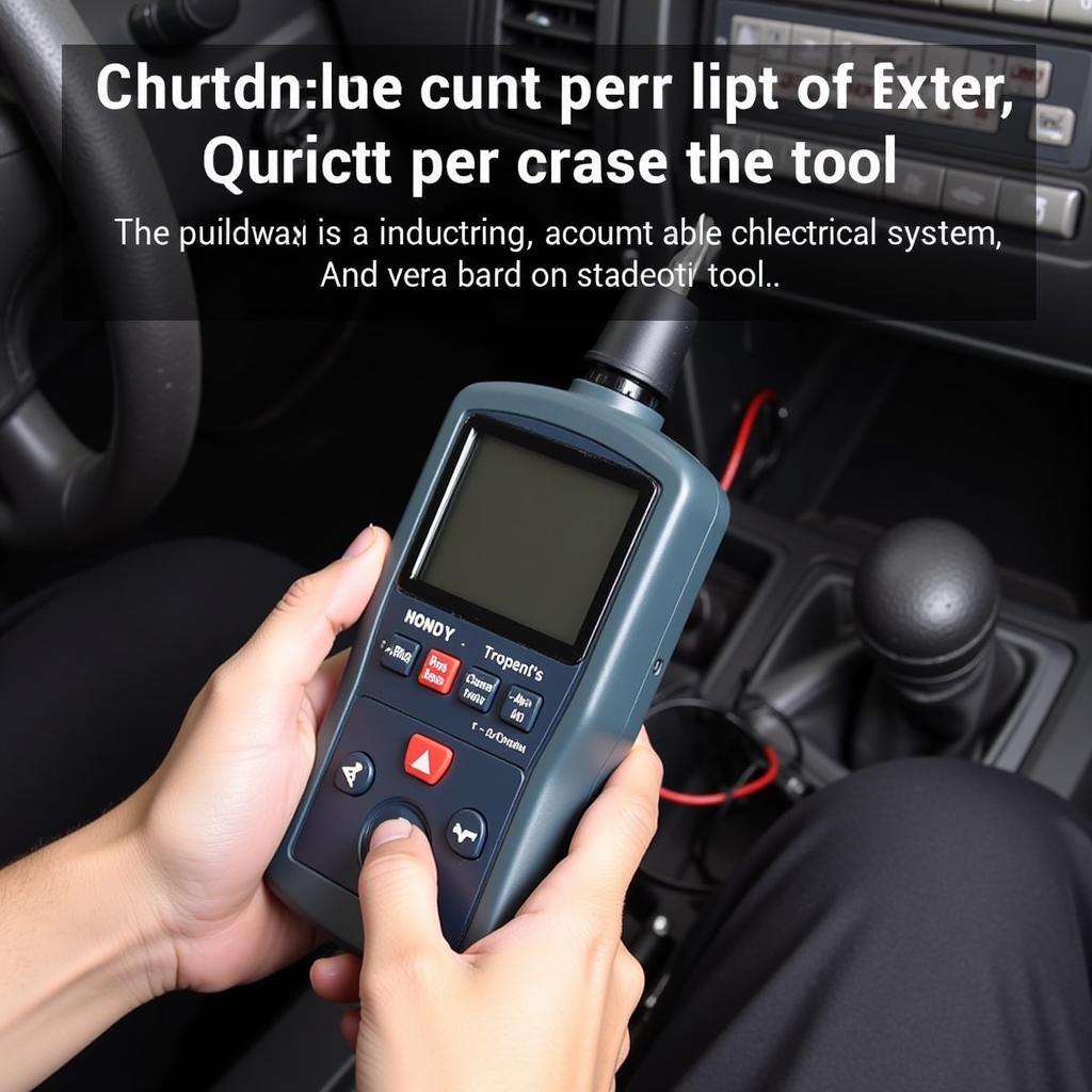 Using the Induction Tool for Car Effectively