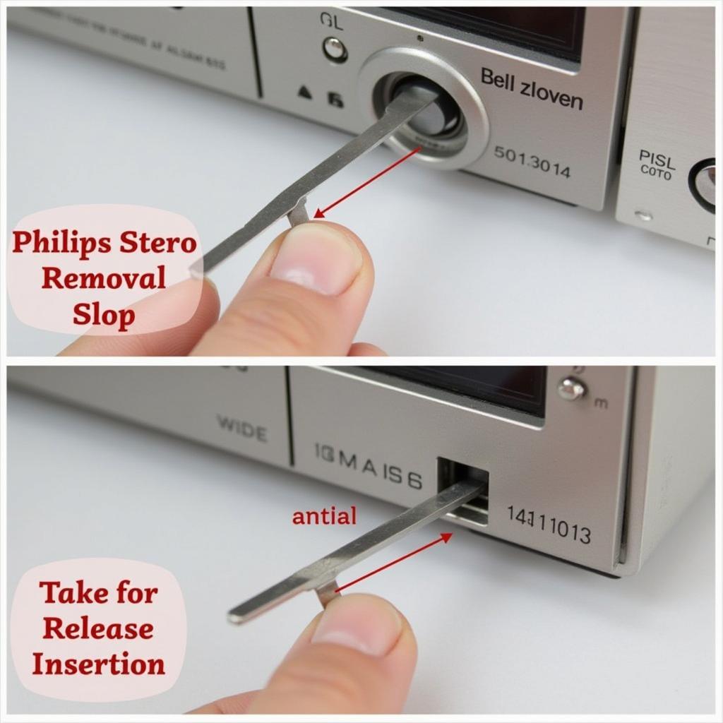 Using Philips Stereo Removal Key