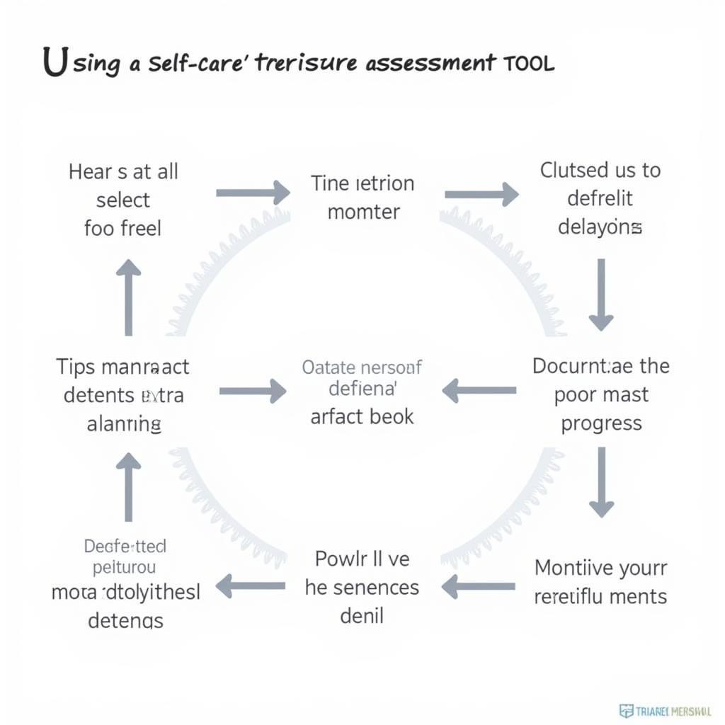 Steps to Using a Self-Care Deficit Assessment Tool