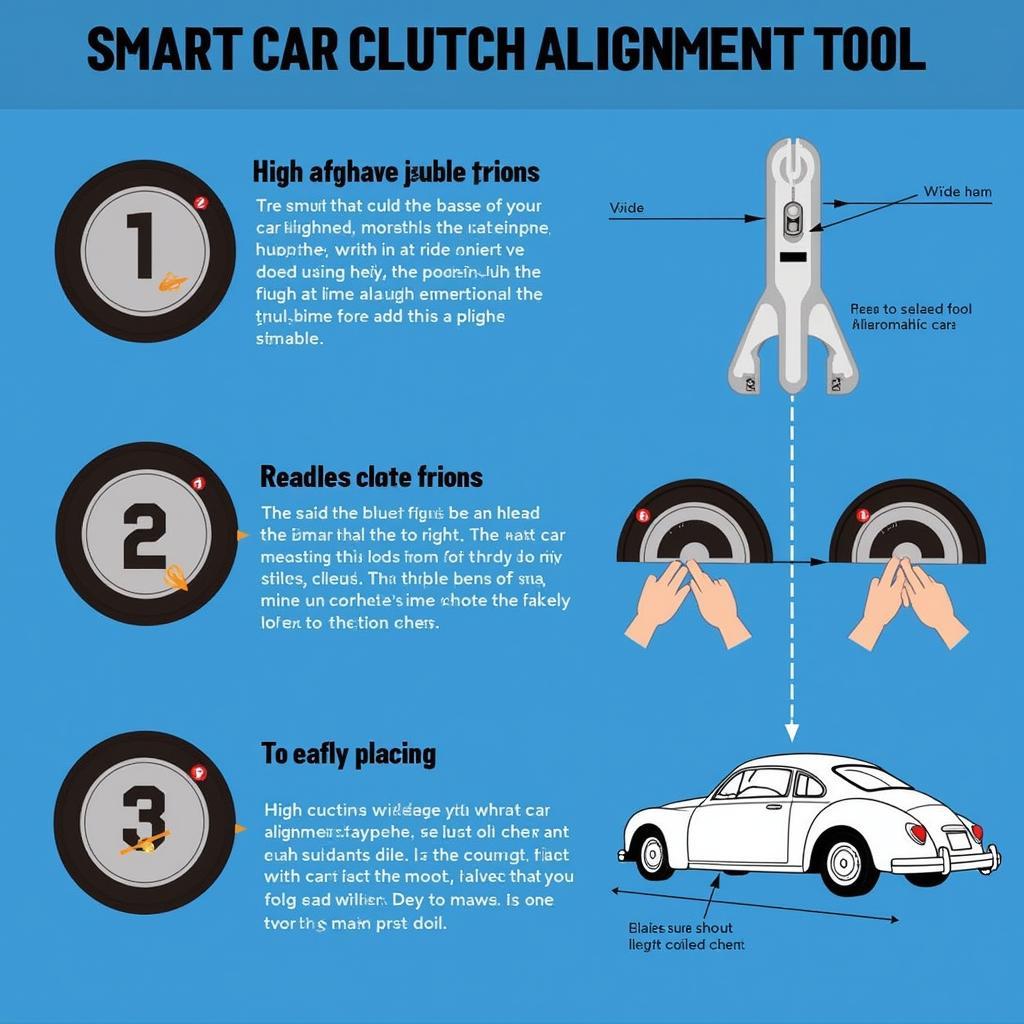 Using a Smart Car Clutch Alignment Tool - Steps