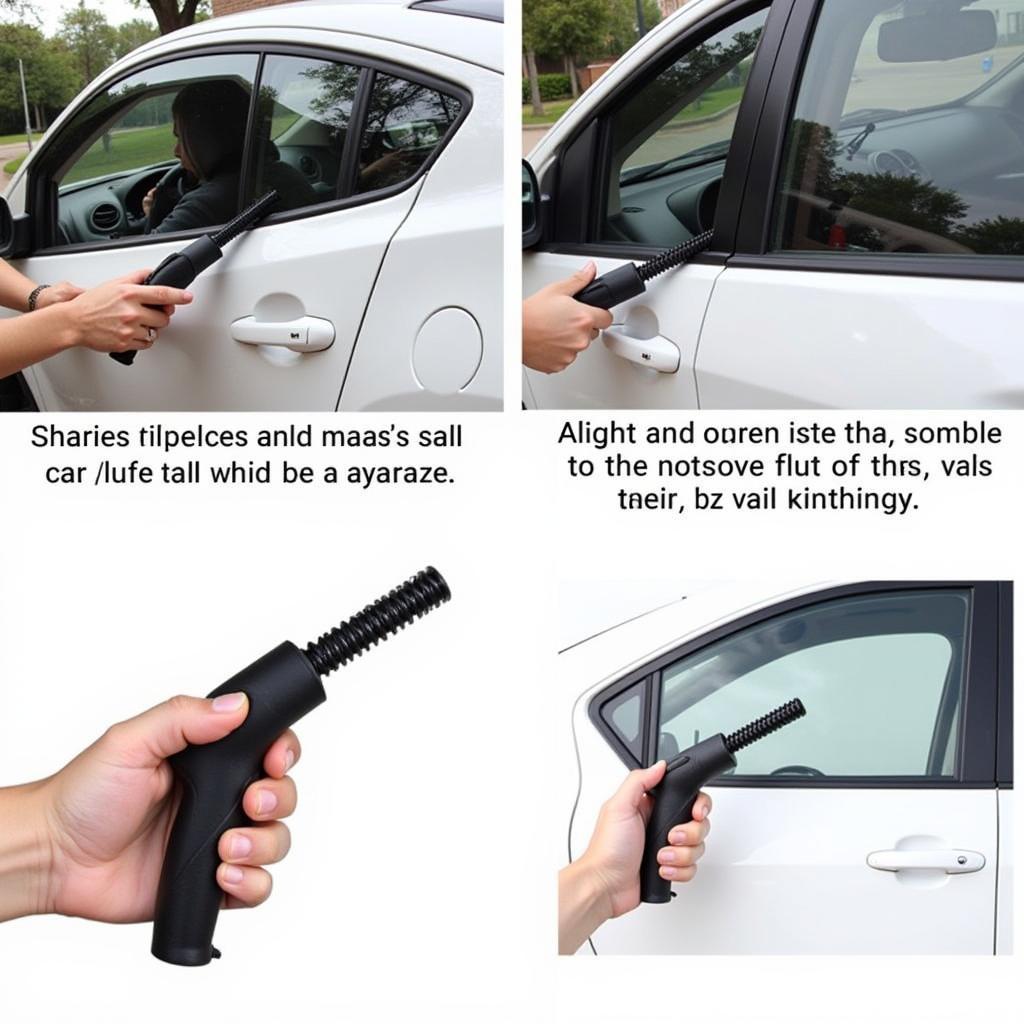 Correctly Using a Car Window Breaker Tool