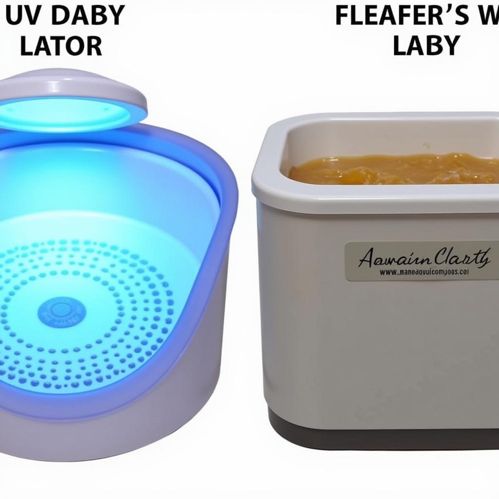 UV/LED lamp for curing gel polish and a paraffin wax bath for moisturizing hands.