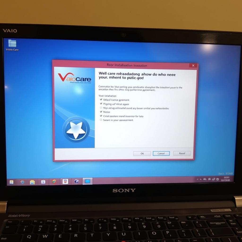 Vaio Care Reinstallation Process