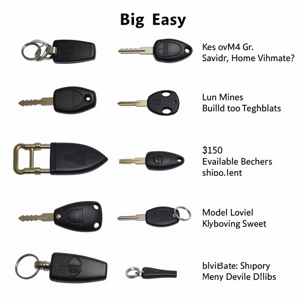 Different Models of the Big Easy Car Unlocking Tool